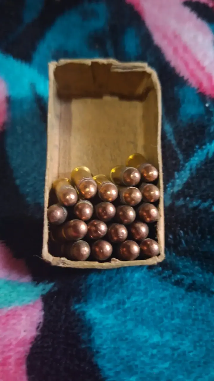 balas del 22 largo y corto y del 9 y del 38