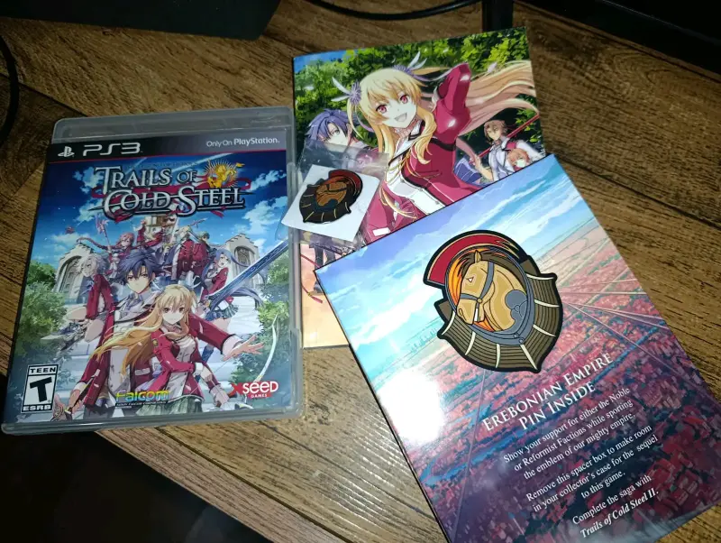 Trails of Cold Steel Lionheart edition PS3 Usado - 4