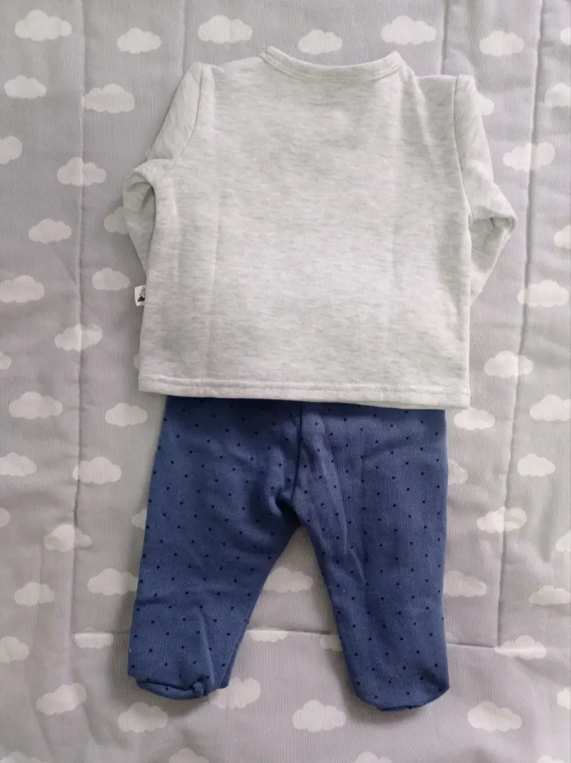Conjunto de bebé con diseño de ballena - 2