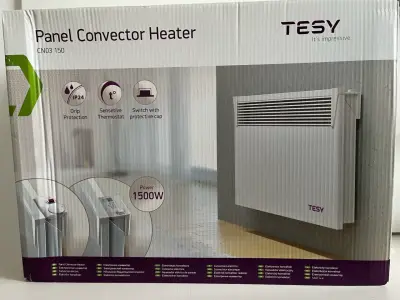 Calefactor Electrico Tesy 1500W I NUEVO - miniatura 2