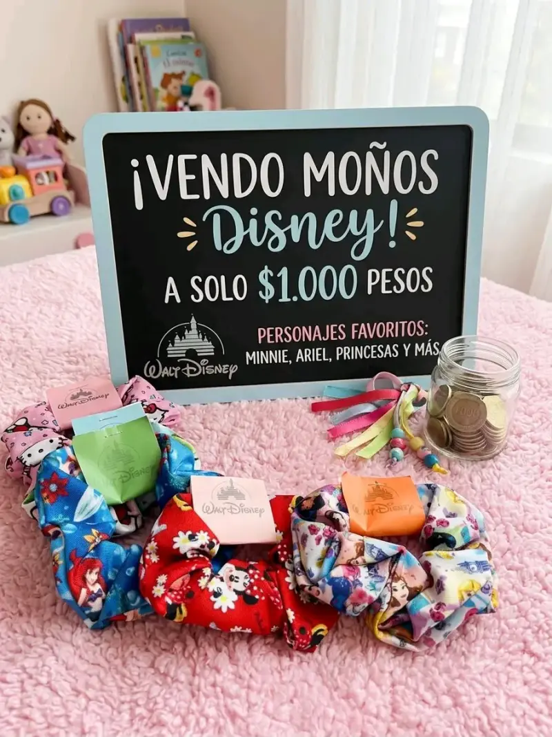 Moños Disney con personajes favoritos - 1