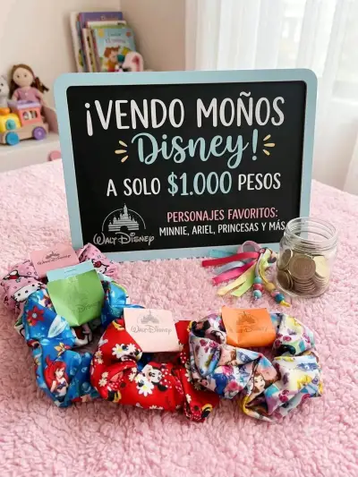 Moños Disney con personajes favoritos - miniatura 1