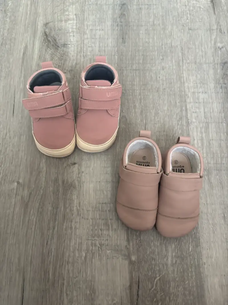 Zapatos de bebé rosados Uma Ergonomics - 1