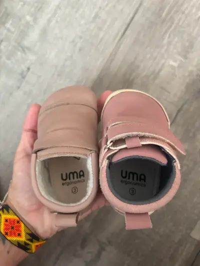 Zapatos de bebé rosados Uma Ergonomics - miniatura 2