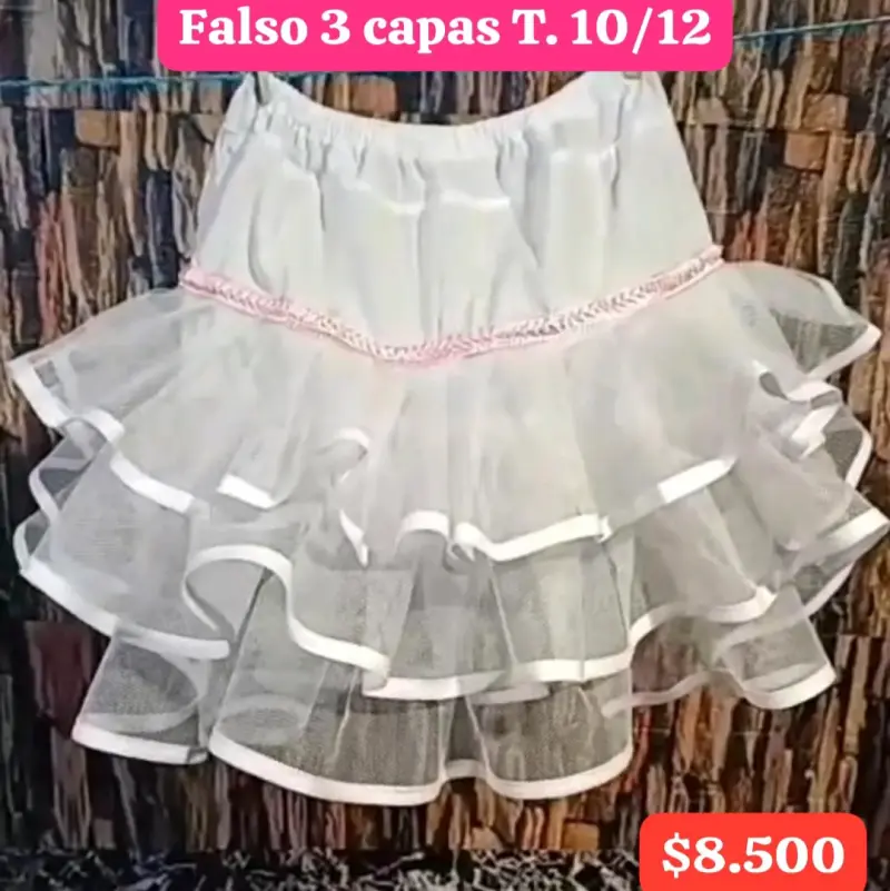 Falso 3 Capas Talla 10/12