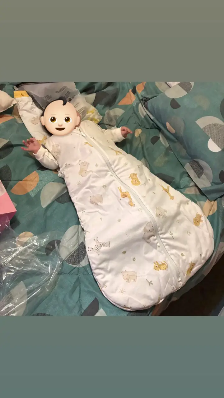 Saco de dormir para bebé con diseño de animales