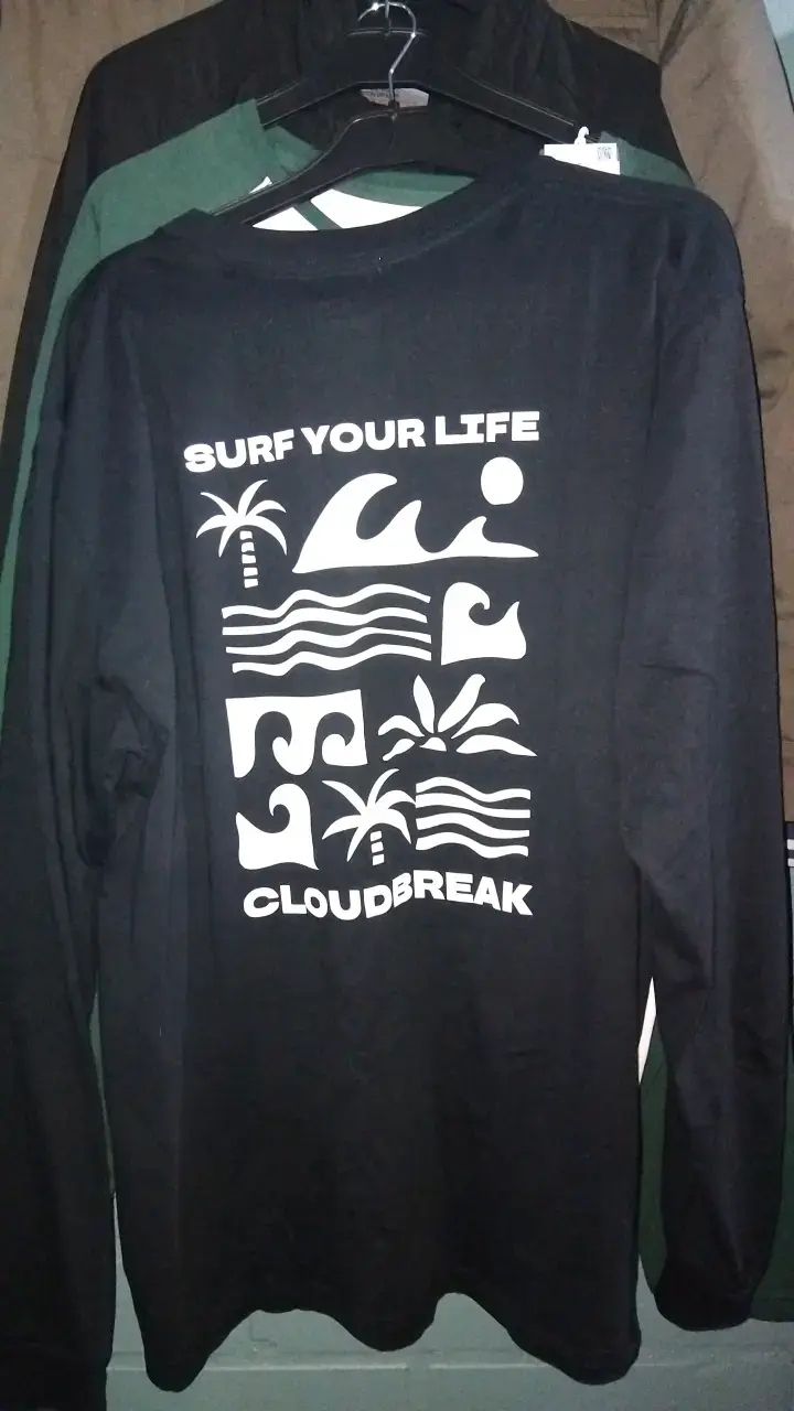 Polera manga larga negra Cloudbreak - 2