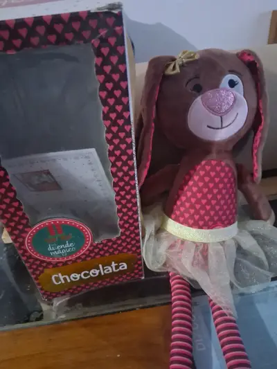 Peluche Chocolata con Vestido de Tul - miniatura 1