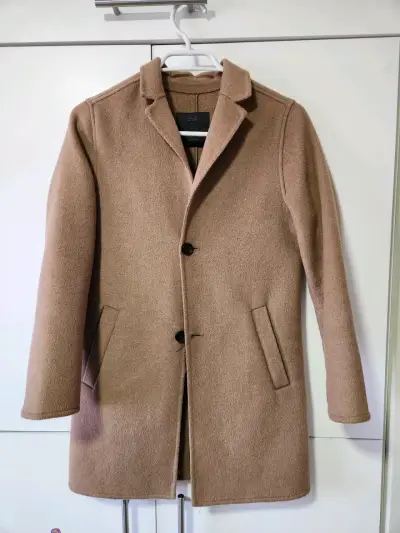 Abrigo Zara Niño color camel - miniatura 1