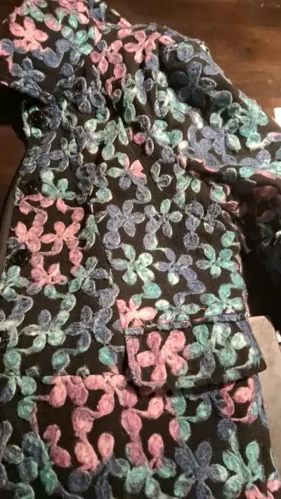 Abrigo floral multicolor para mujer BNY'S - miniatura 4
