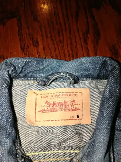 Chaqueta de mezclilla para niños levis - miniatura 4