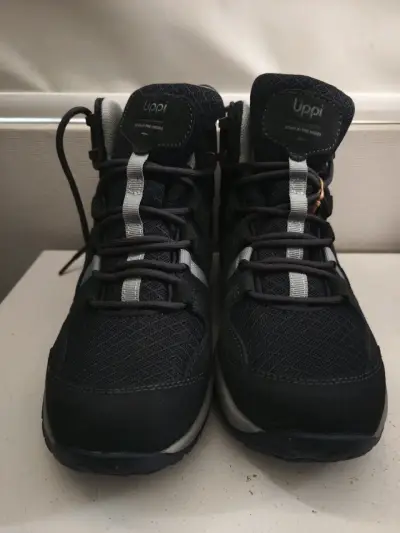 Botas de trekking impermeables Uppii negras - miniatura 2