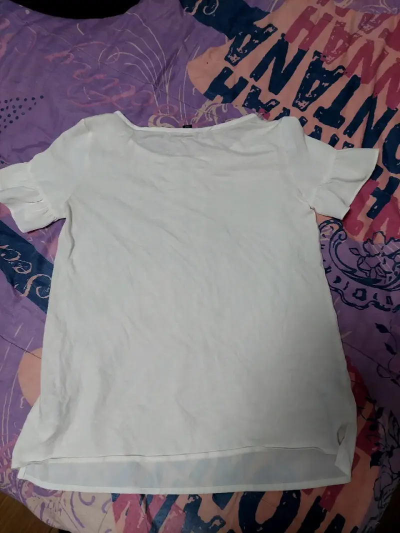 Blusa blanca de mujer tommy hiliger - 2