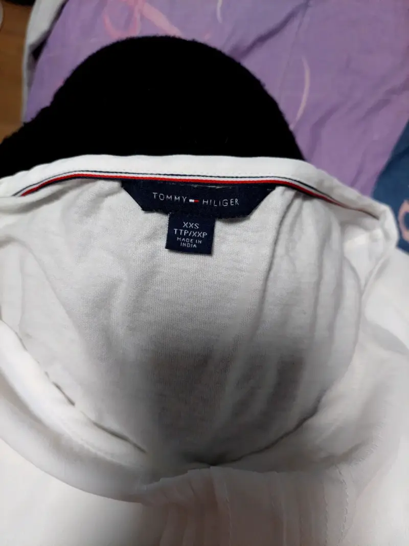 Blusa blanca de mujer tommy hiliger - 4