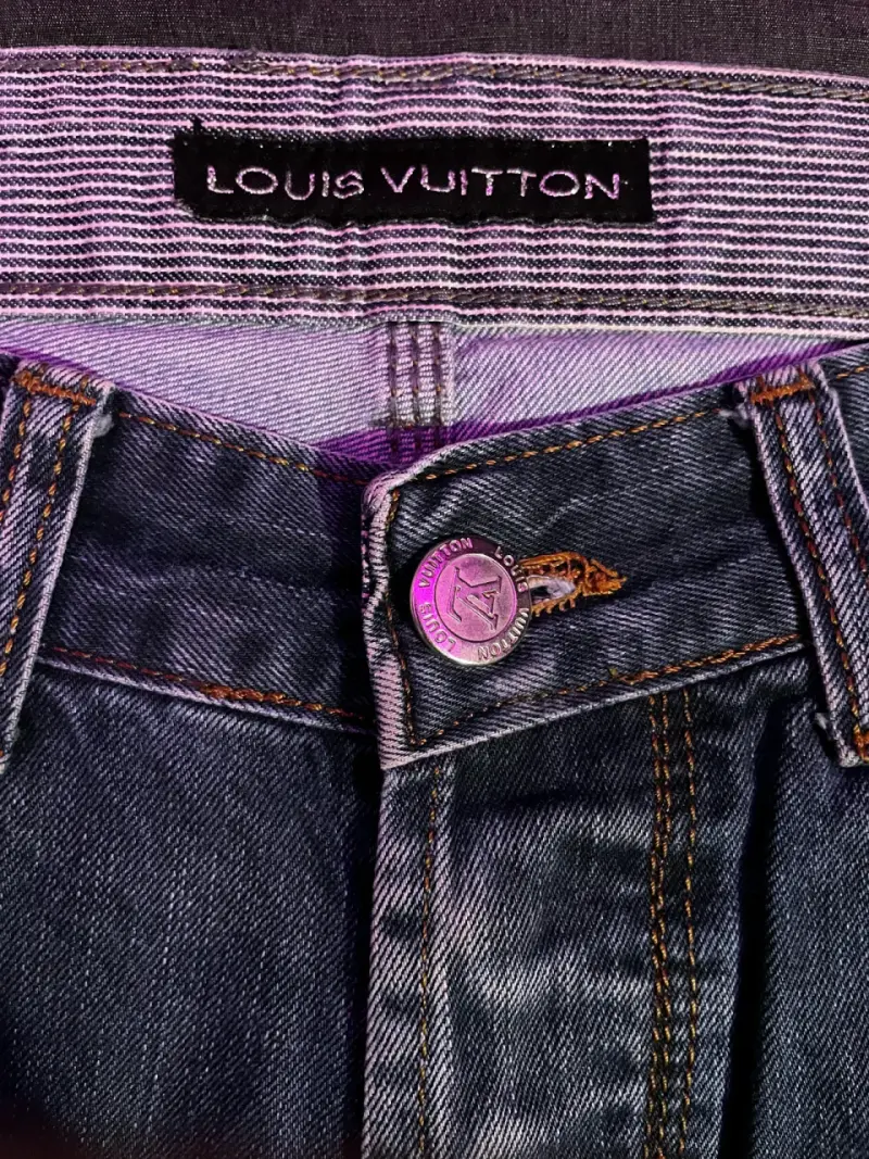 Jeans Louis Vuitton azul clásico - 2