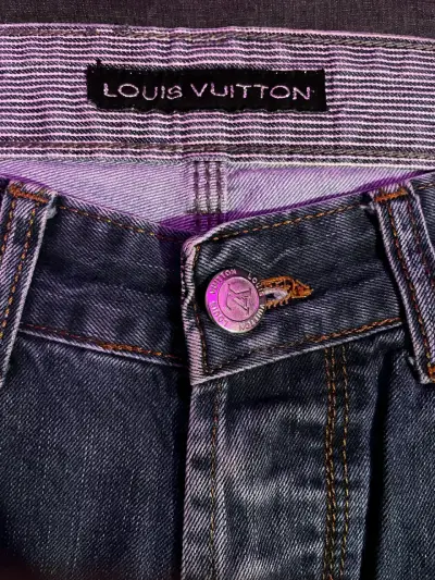 Jeans Louis Vuitton azul clásico - miniatura 2