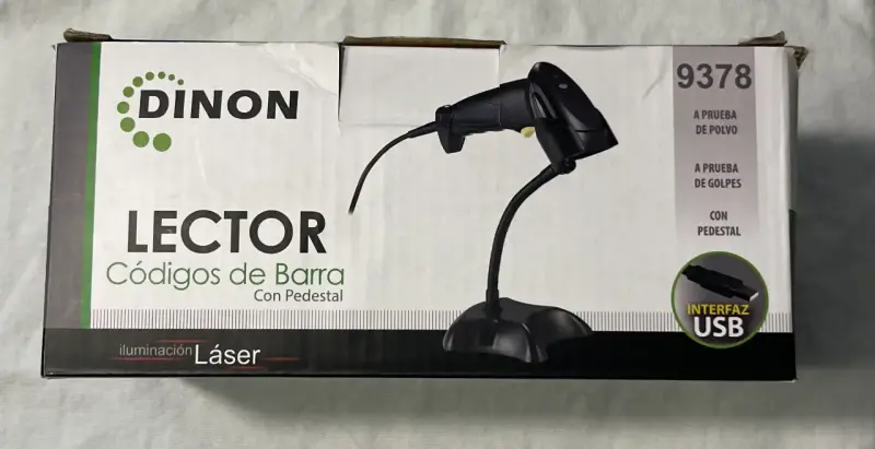Lector de Códigos de Barra Dinon USB - 6