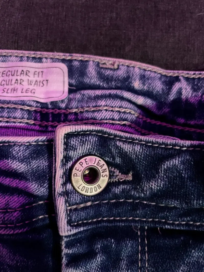 Pepe Jeans azul clásico para hombre en buen estado - 2