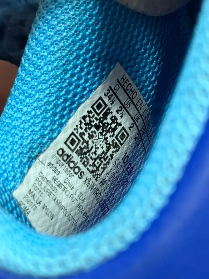 Zapatillas de fútbol Adidas Messi azules para niños - 2