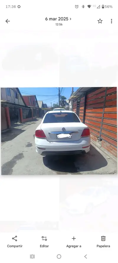 Fiat Linea blanco en buen estado - miniatura 1