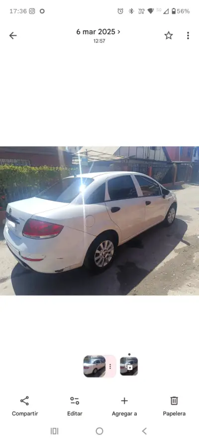 Fiat Linea blanco en buen estado - miniatura 4