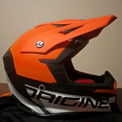 Casco integral de moto Origine naranja - miniatura 2