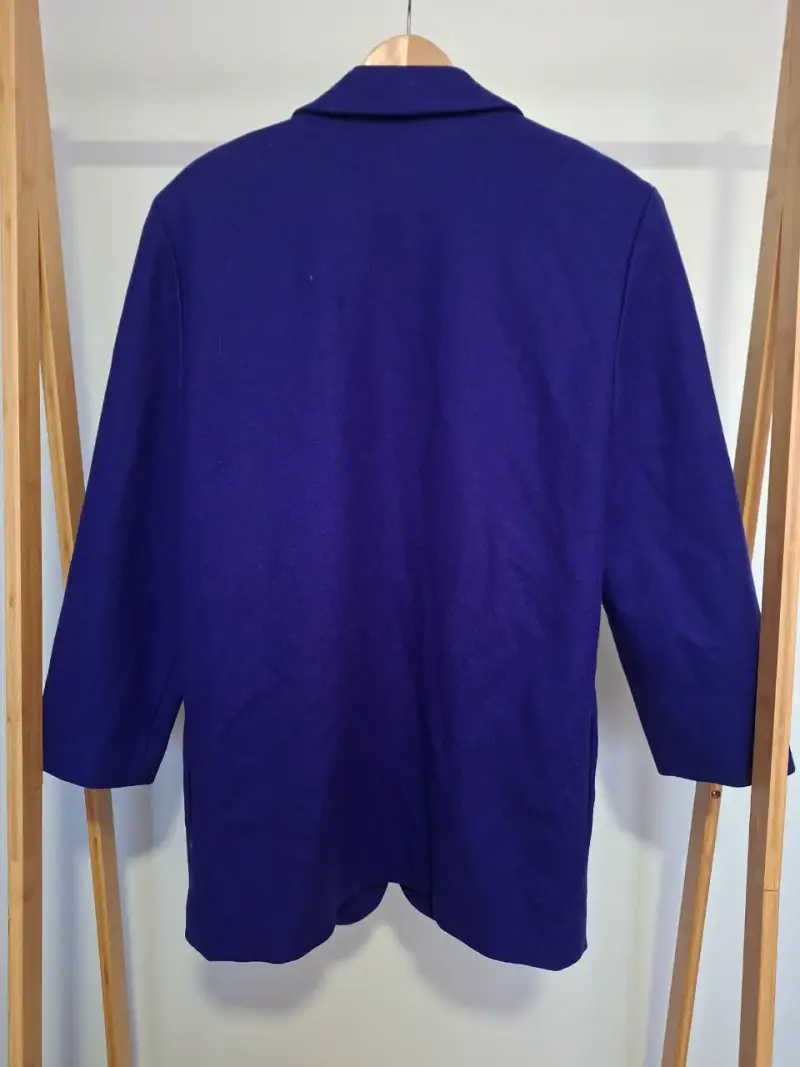Abrigo morado con bordados Adam Douglass L - 5