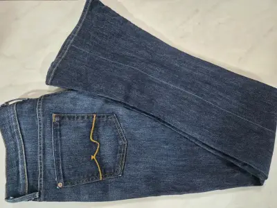 Jeans azul oscuro para mujer 7 For All Mankind - miniatura 4