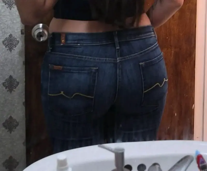 Jeans azul oscuro para mujer 7 For All Mankind - 5