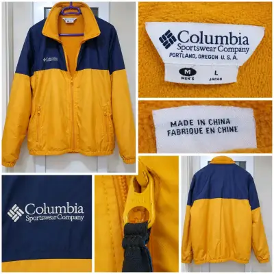 Chaqueta Columbia bicolor con forro polar - miniatura 1