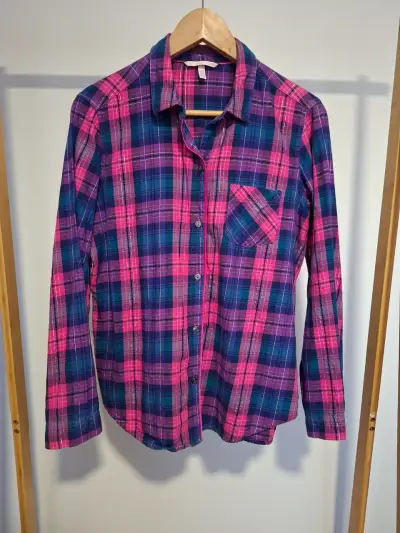 Camisa a cuadros Victoria's Secret talla M - miniatura 1