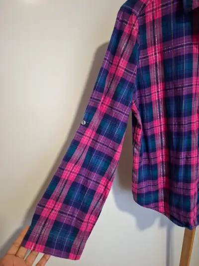 Camisa a cuadros Victoria's Secret talla M - miniatura 4