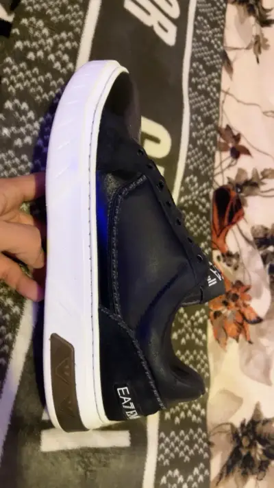 Zapatillas negras Emporio Armani EA7 - miniatura 1