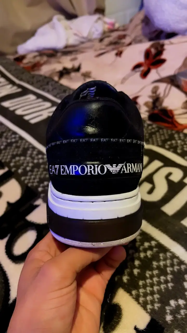 Zapatillas negras Emporio Armani EA7 - 3