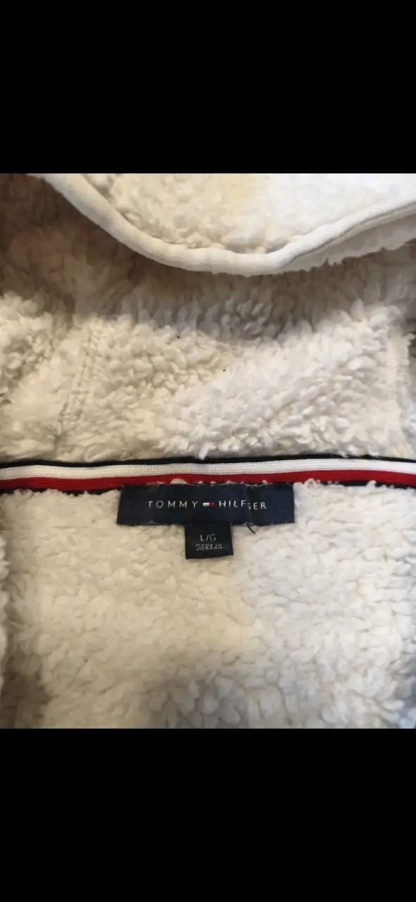 Corderito Tommy Hilfiger blanco mujer. - 2