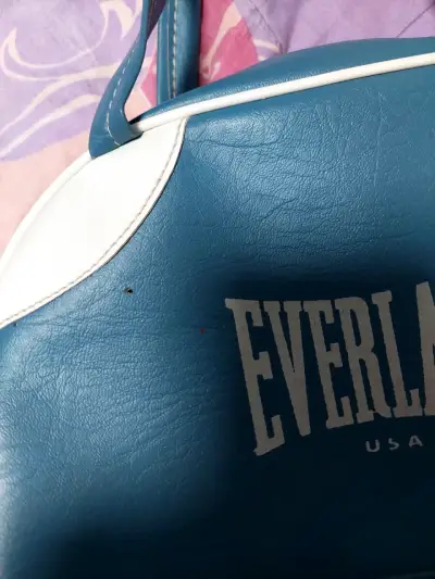 Bolso de mano Everlast azul y blanco - miniatura 2