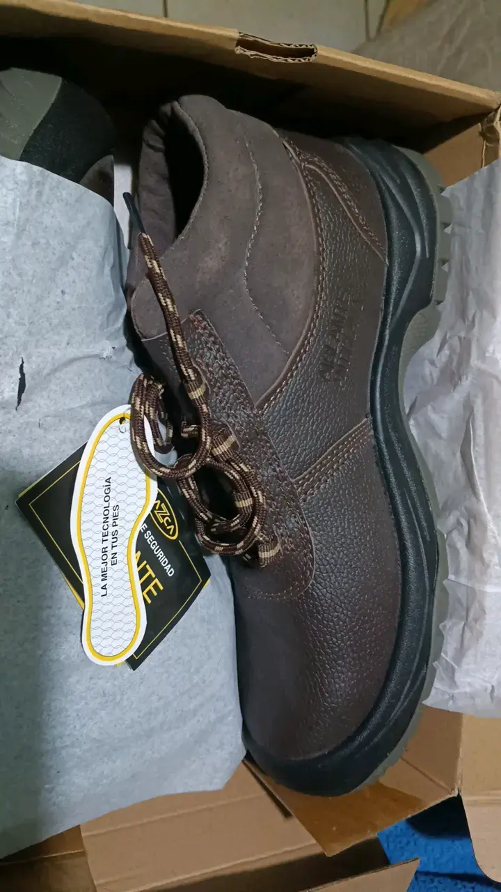Botas de seguridad marrones con tecnología avanzada - 3