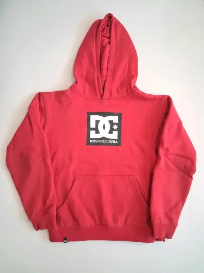 Polerón con capucha rojo DC Shoes unisex - miniatura 1