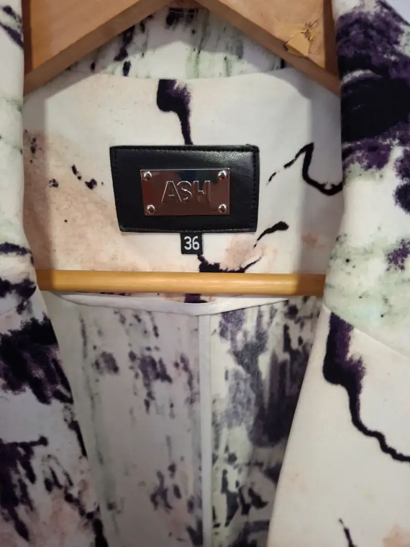 Blazer estampado abstracto ASH talla 36 - 2