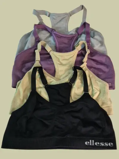 Pack de bralettes deportivos Ellesse en varios colores - miniatura 1