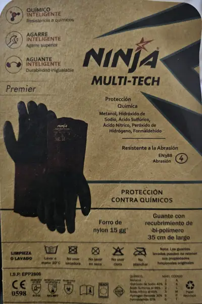 Guantes de protección Ninja Multi-Tech talla 9/L - miniatura 2