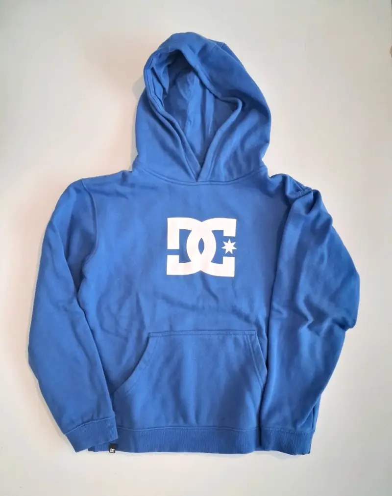 Polerón con capucha azul DC Shoes para niños - 1
