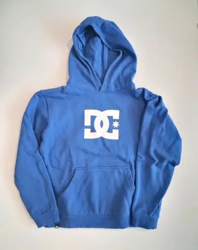 Polerón con capucha azul DC Shoes para niños - miniatura 1