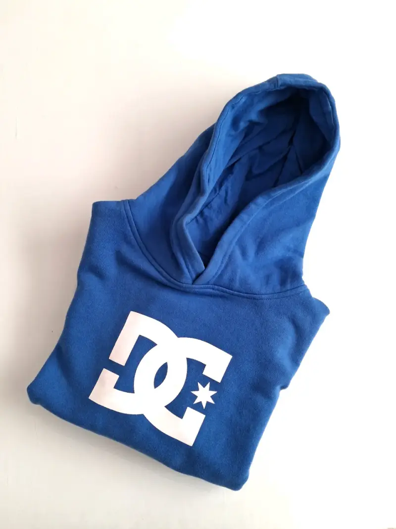 Polerón con capucha azul DC Shoes para niños - 2