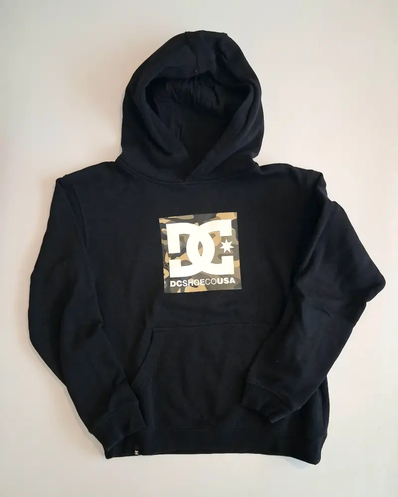 Polerón con capucha DC Shoes negro para hombre - 1