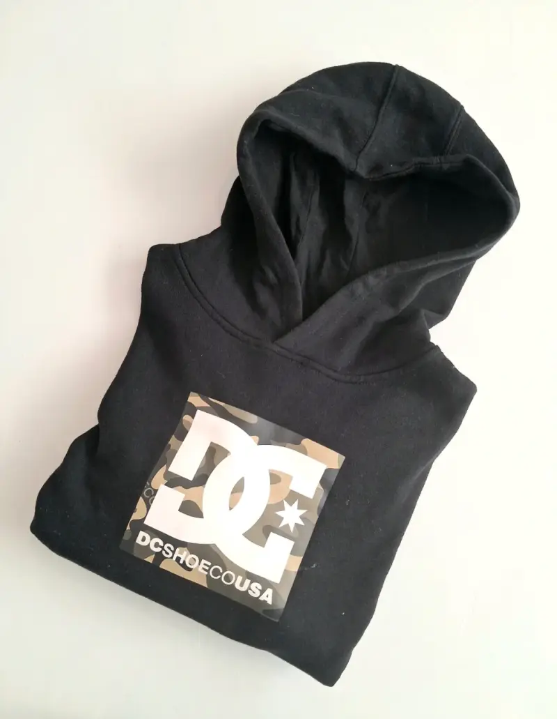 Polerón con capucha DC Shoes negro para hombre - 2
