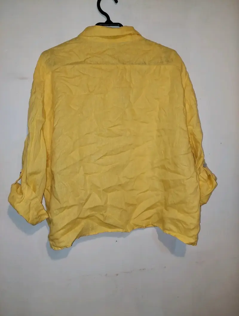 Blusa amarilla para mujer basement - 2