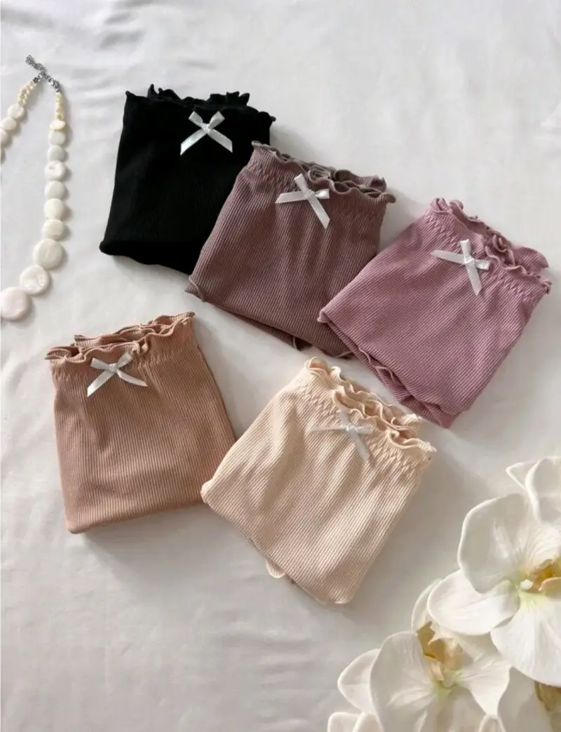 PetitDoll | Pack de 5 calzones acanalados 🎀 - 4