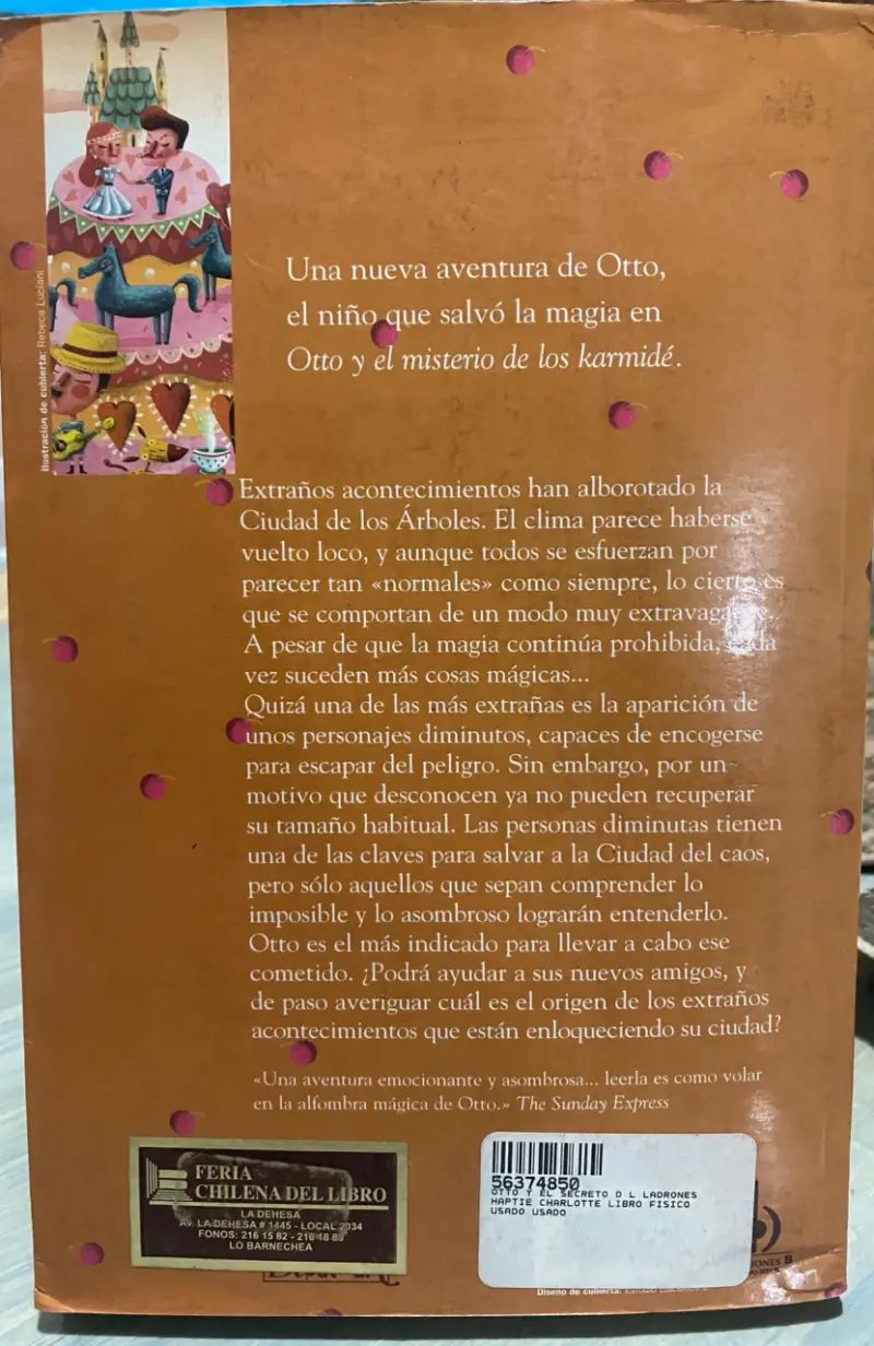 Libro 'Otto y el secreto de los ladrones diminutos' de Charlotte Haptie - 2