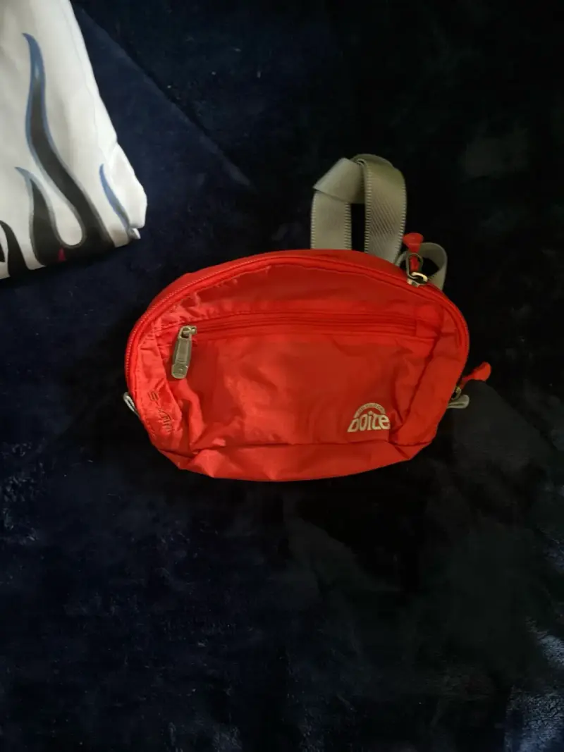 Riñonera roja deportiva Boite